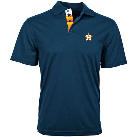 This product is excluded from site promotions and discounts. . Astros polo shirt
